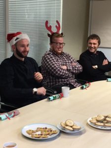 Christmas Meeting at Bluestep Solutions Design Agency
