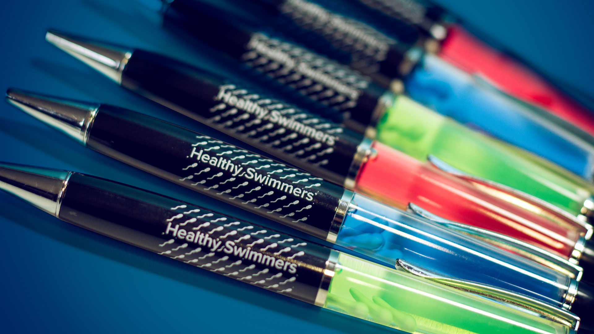 Healthy swimmers pens