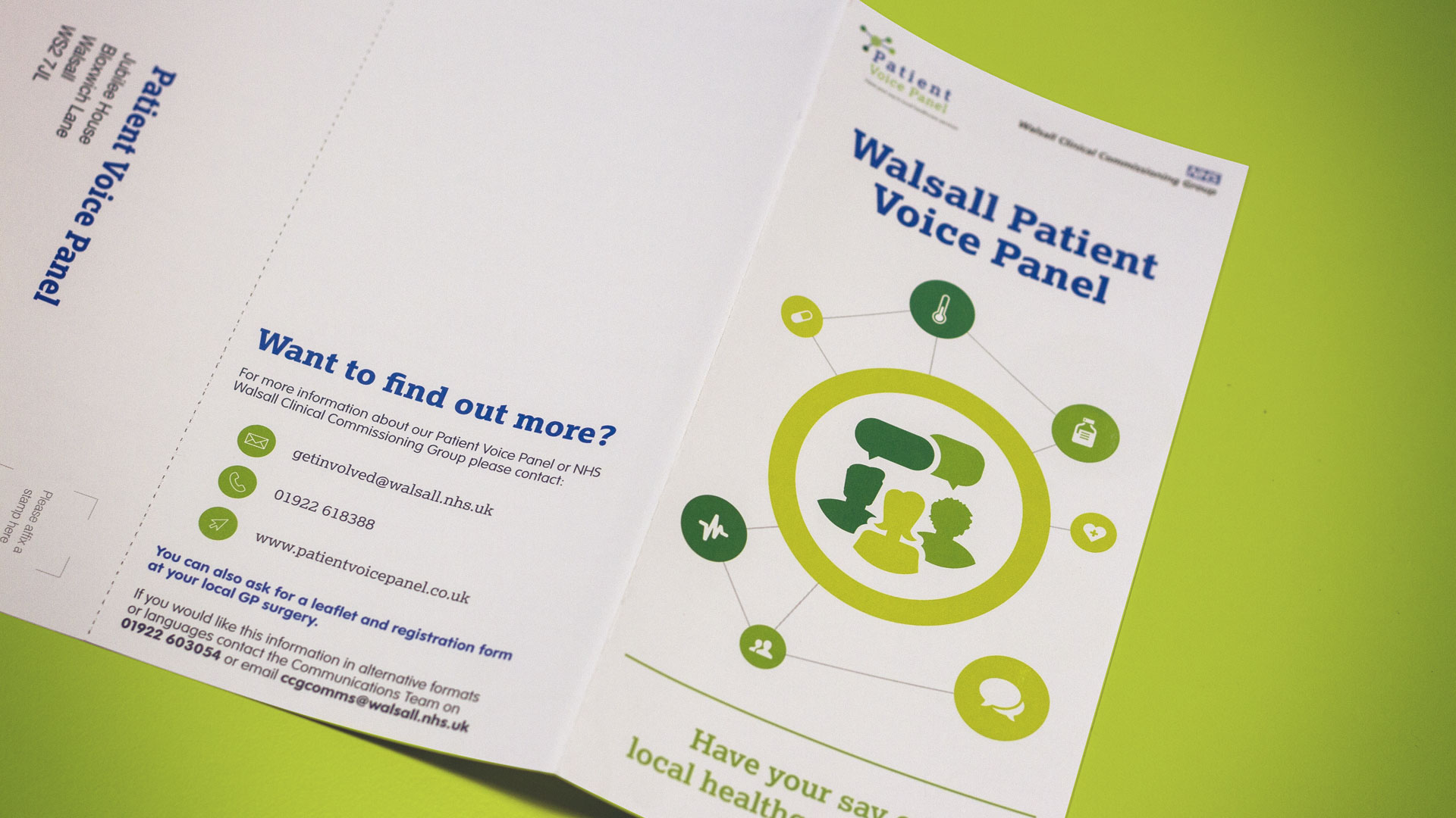 Patient Voice Panel Leaflet