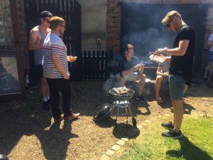 Summer BBQ at Bluestep design and marketing agency