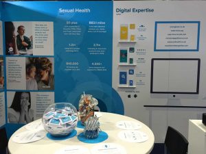 NHS expo 2016 for Bluestep design and marketing agency Northampton