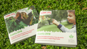 Two Royal Parks Booklets 2018