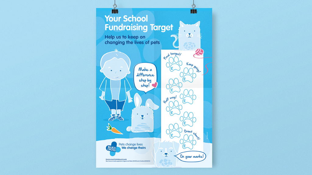 Blue Cross School Fundraising Pack - Bluestep Solutions
