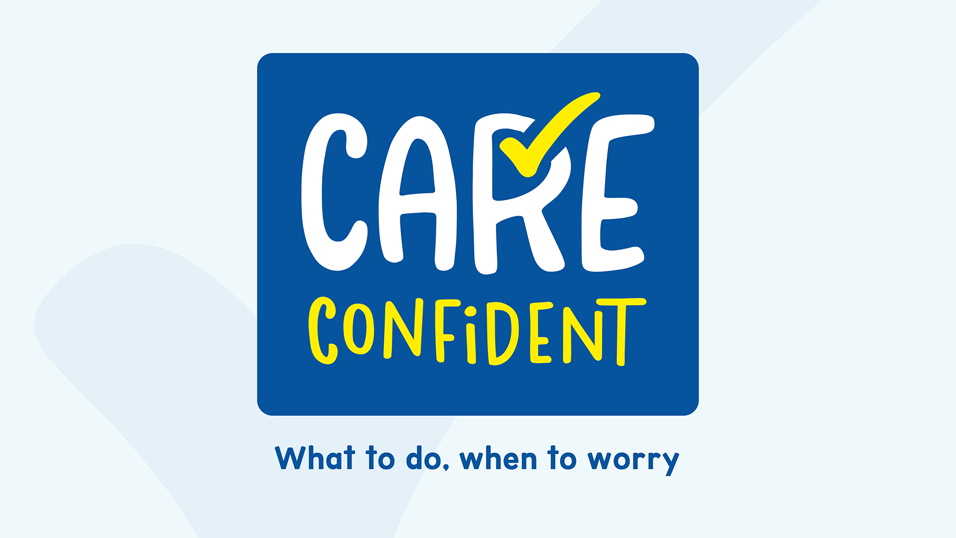 Care Confident Logo